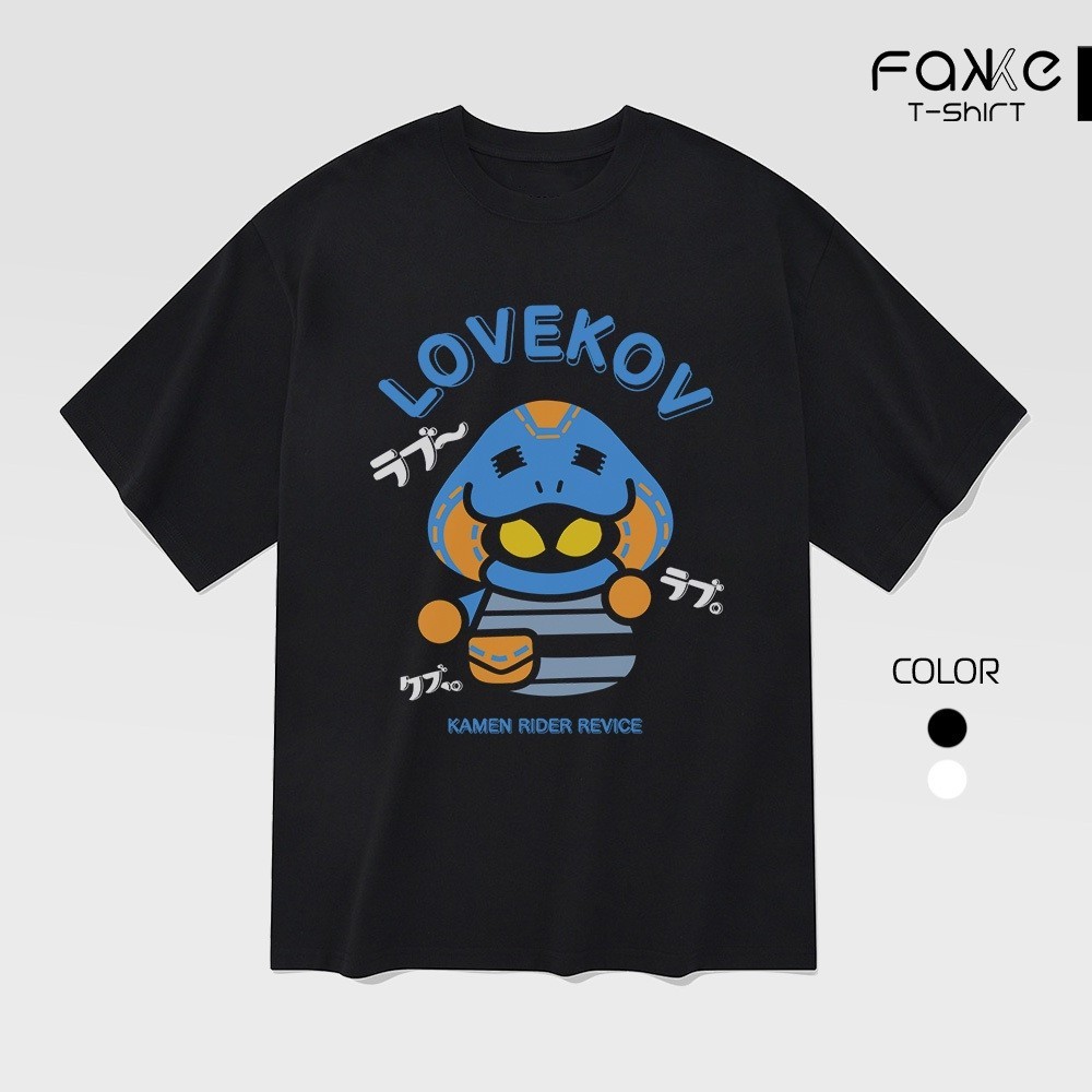 ใหม่ Unisex Kamen Rider REVICE Lovekov เสื ้ อยืดแขนสั ้ นผ ้ าฝ ้ าย ...
