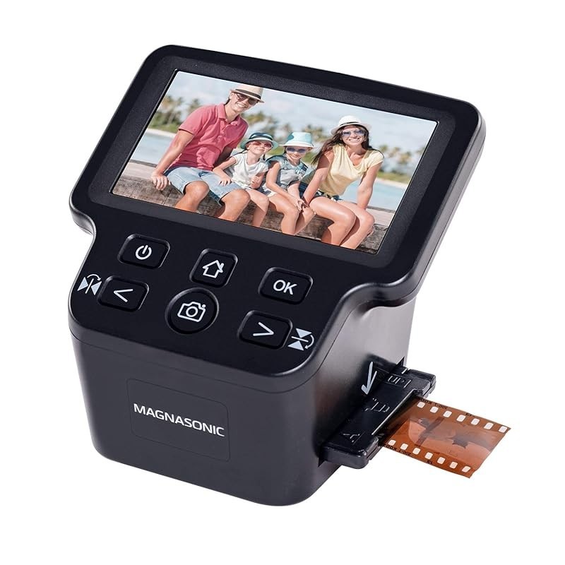 Film Scanner with 24MP, 5-inch Display, HDMI, and Slide/Negative ...
