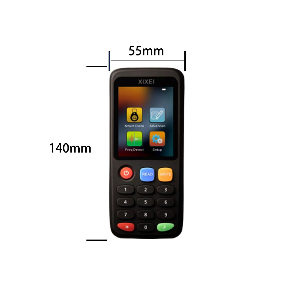 X7 RFID Smart Chip Reader IC ID Token Clone Copier 125Khz Badge Writer ...
