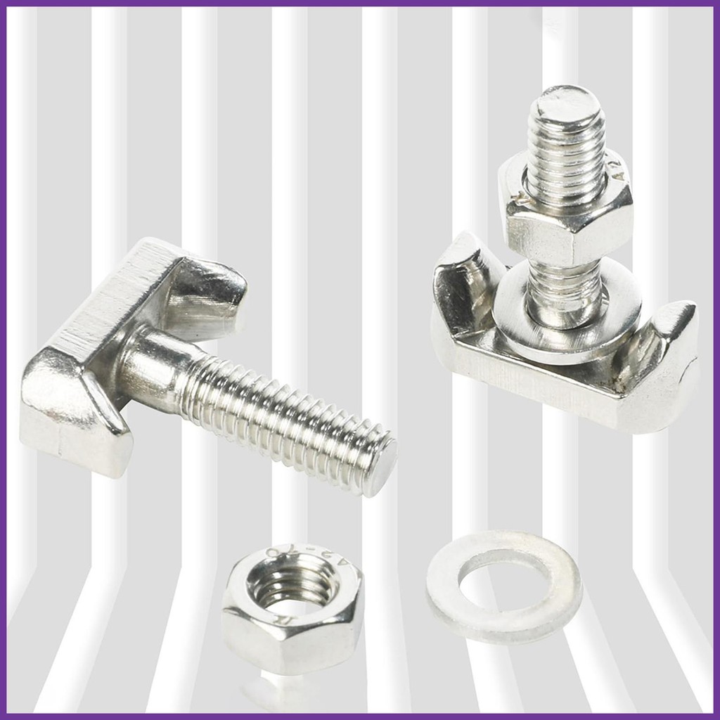 แบตเตอรี่ Terminal T-Bolt แบตเตอรี่ Bolts Cable Tensioner สกรูแบตเตอรี่ ...
