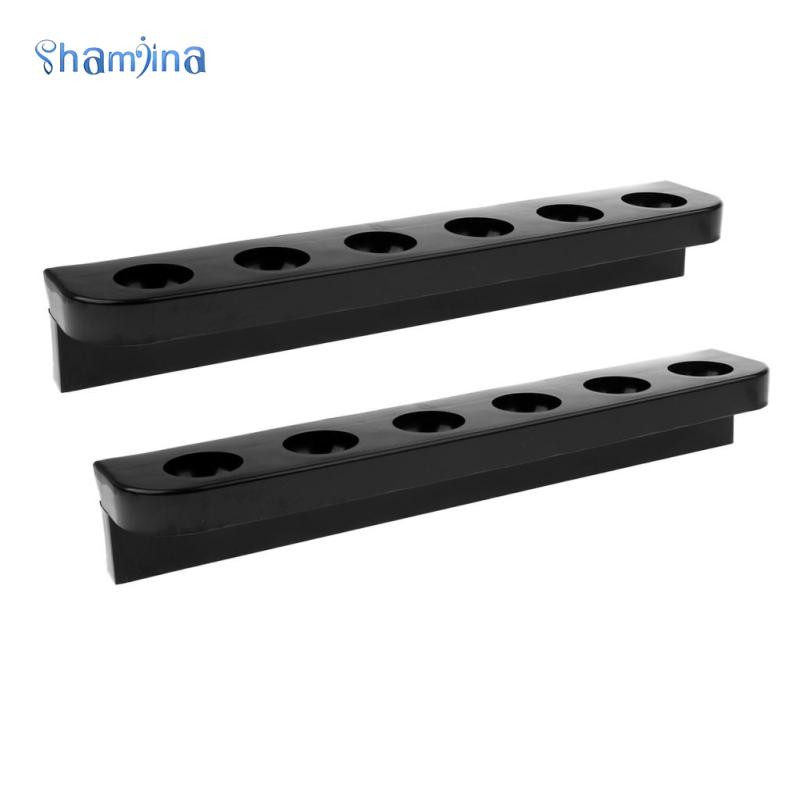 [Shamjina] ที่วางไม้คิวพูล ขนาดถือได้ 6 อัน สีดำ | Shopee Thailand