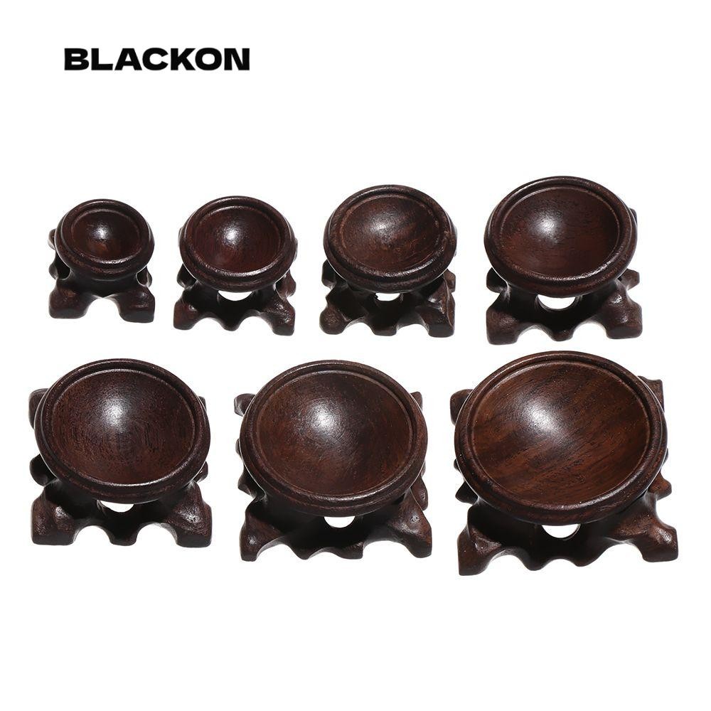 ฐานสาขา BLACKON Retro Black Branch Wood Collection Display Stand ...