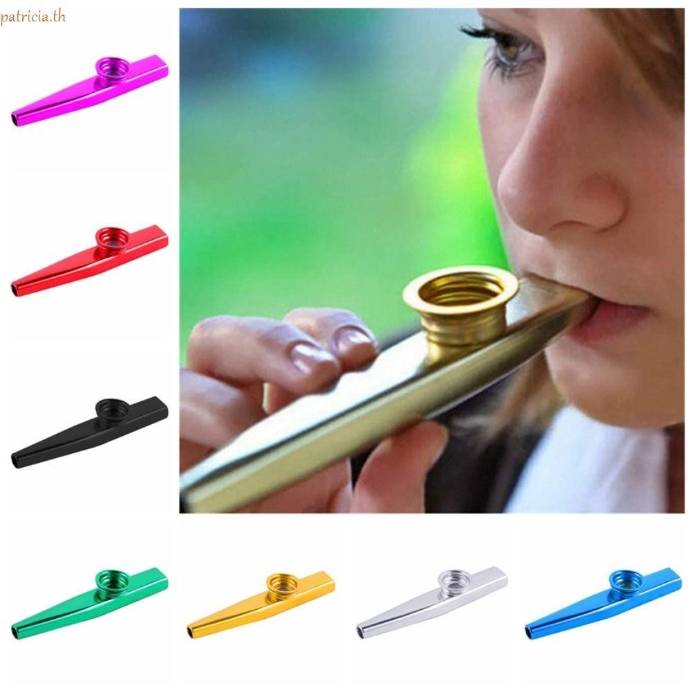 Patria โลหะ Kazoo, เครื่องมืออลูมิเนียมอัลลอยด์ไดอะแฟรมปาก Kazoos, ที่