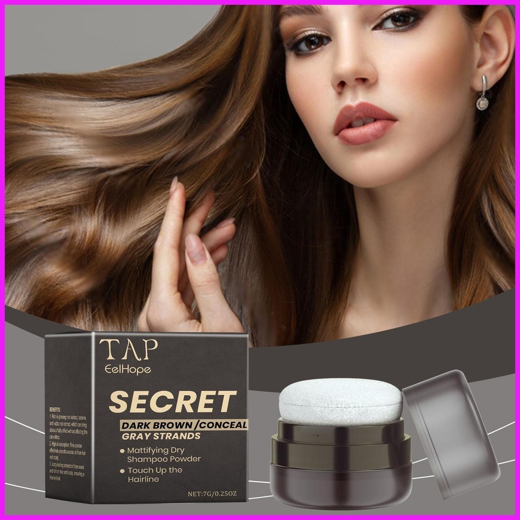 ผงแชมพูแห้ง Oil-Removing Travel Size Dry Shampoo Oil-Control Refreshing ...
