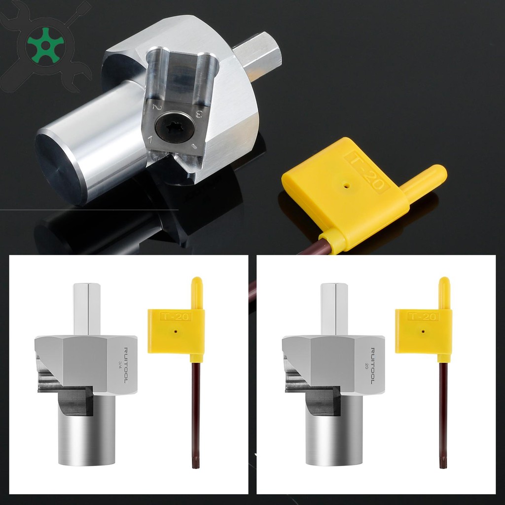 Bench สุนัข Chamfer Reamer เครื่องมือ 9 มม.Hex Shank งานไม้ Chamfer ...