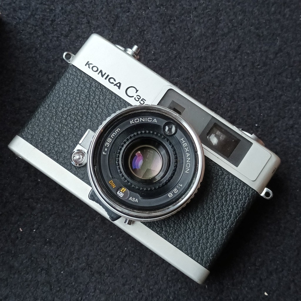 กล้องฟิล์มมือสอง [Sold As-Is] Konica C 35 | Shopee Thailand