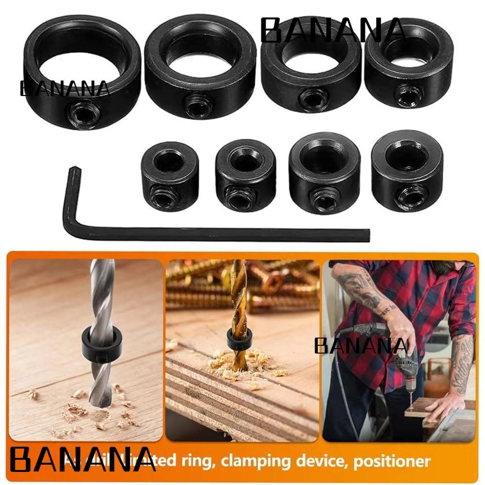 Banana1 9 ชิ้น Bit Positioner,ปรับ Hex ประแจเจาะหยุดแหวน,คุณภาพสูง 3-16 ...