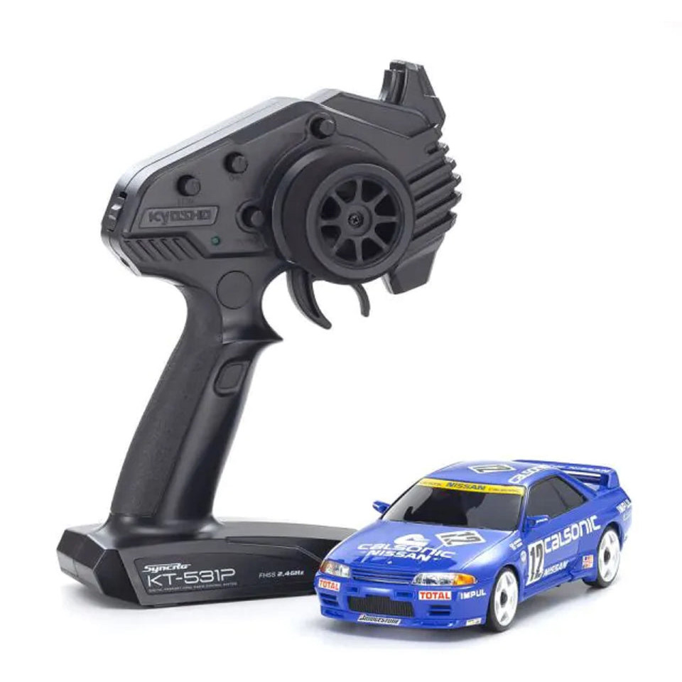 Kyosho Mini-z Ready Set AWD Calsonic SKYLINE (R32 GT-R) 1990 #12 ...