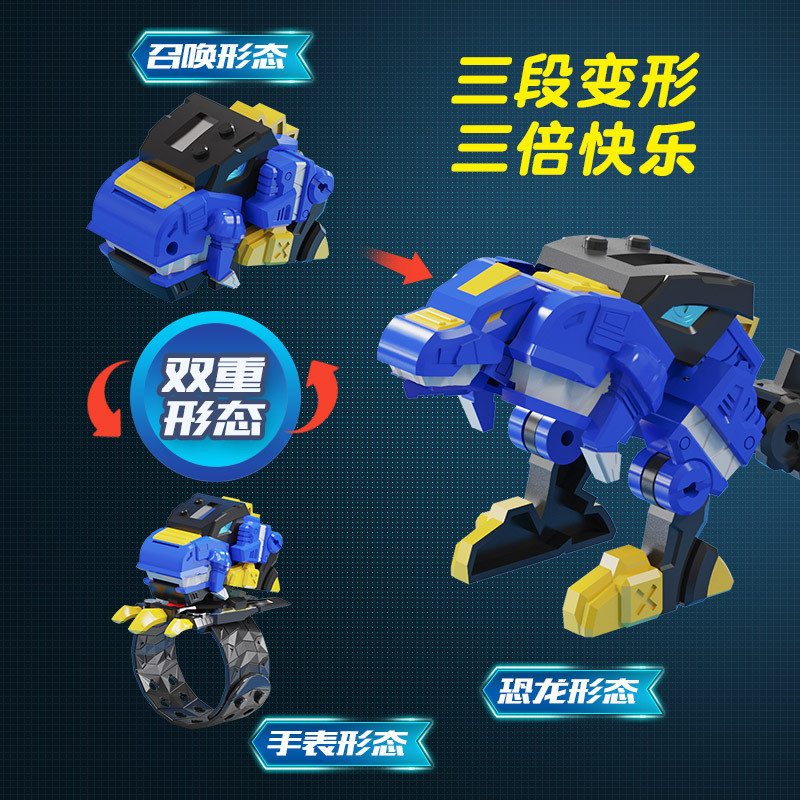 Mini Agent Team Dinosaur Transformer Toy Miniforce Mini Agent X นาฬิกา ...