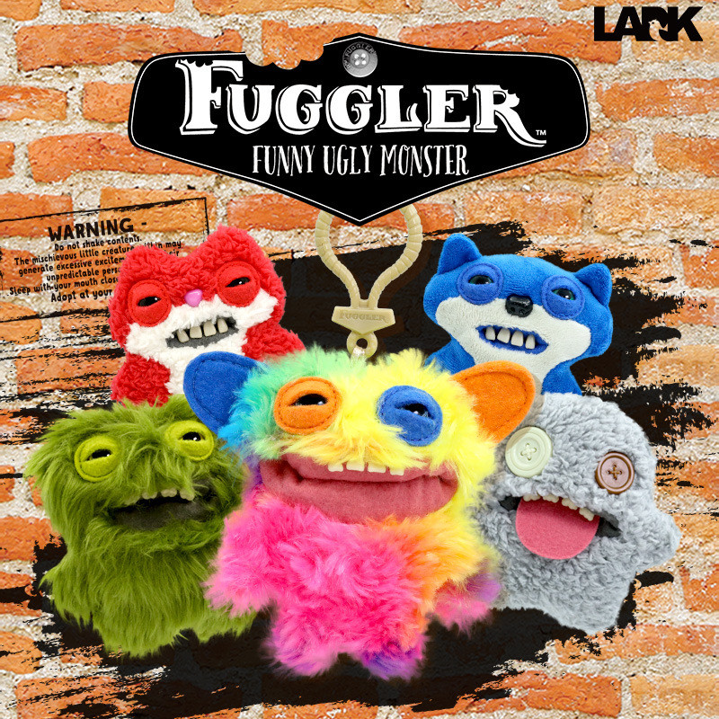Original Fuggler Ugly Monster Series 3 พวงกุญแจของเล่นตุ๊กตา | Shopee ...