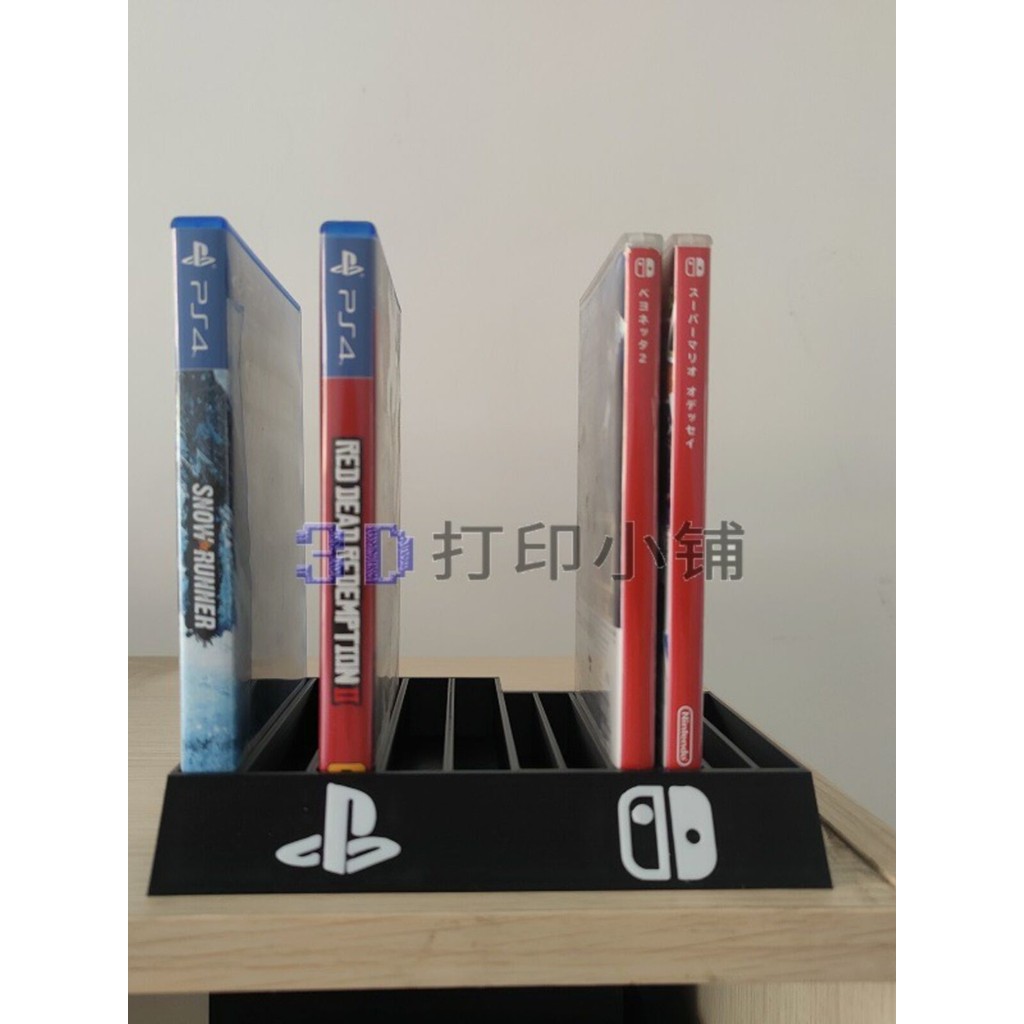 PS3 PS4 PS5 ชั้นวางแผ่นดิสก์เกม CD/DVD Rack ชั้นวางแผ่นดิสก์ดิจิตอล ...
