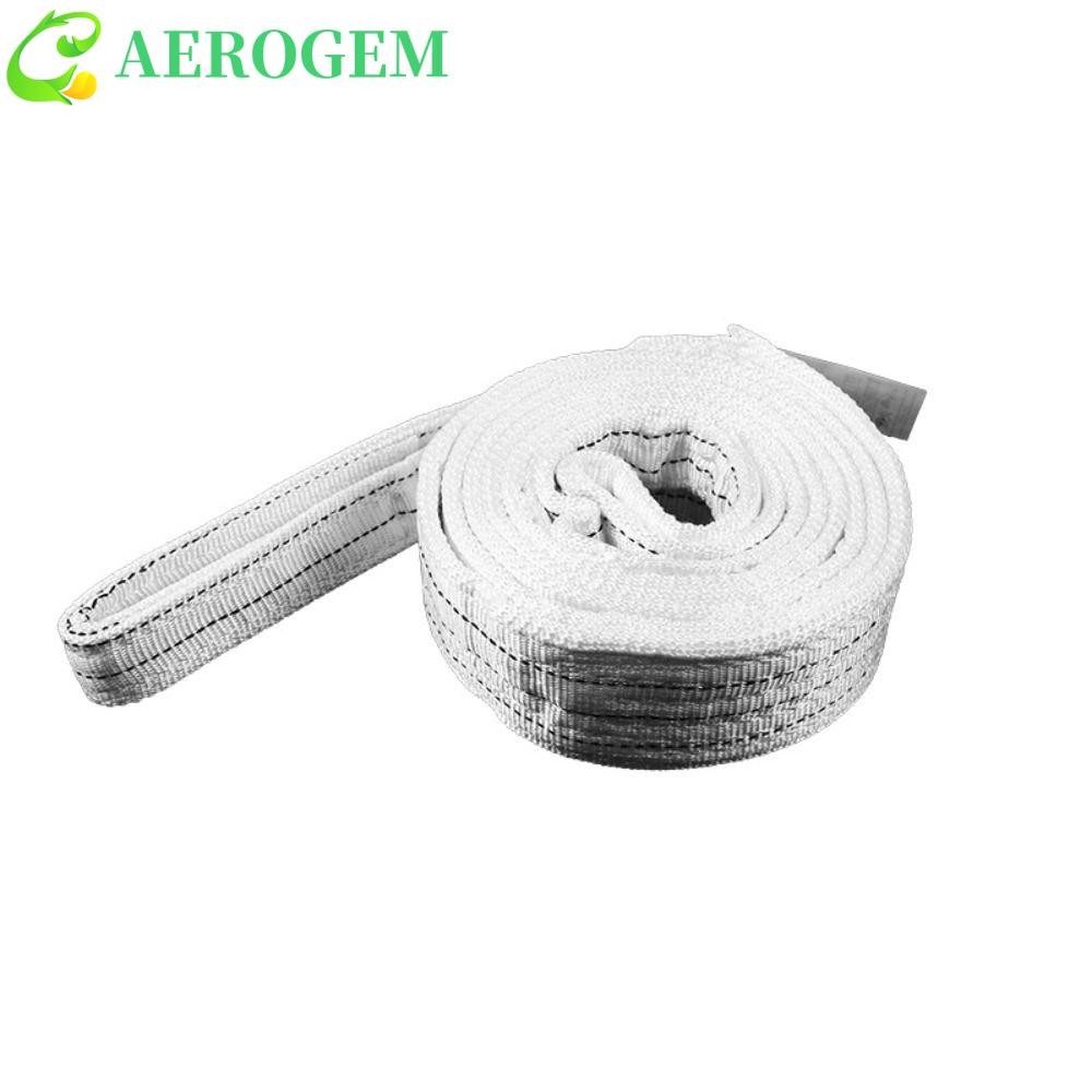 AEROGEM Trailer Sling, สีขาวแบนอุตสาหกรรมยกเข็มขัด, Handling ชิ้นส่วน ...