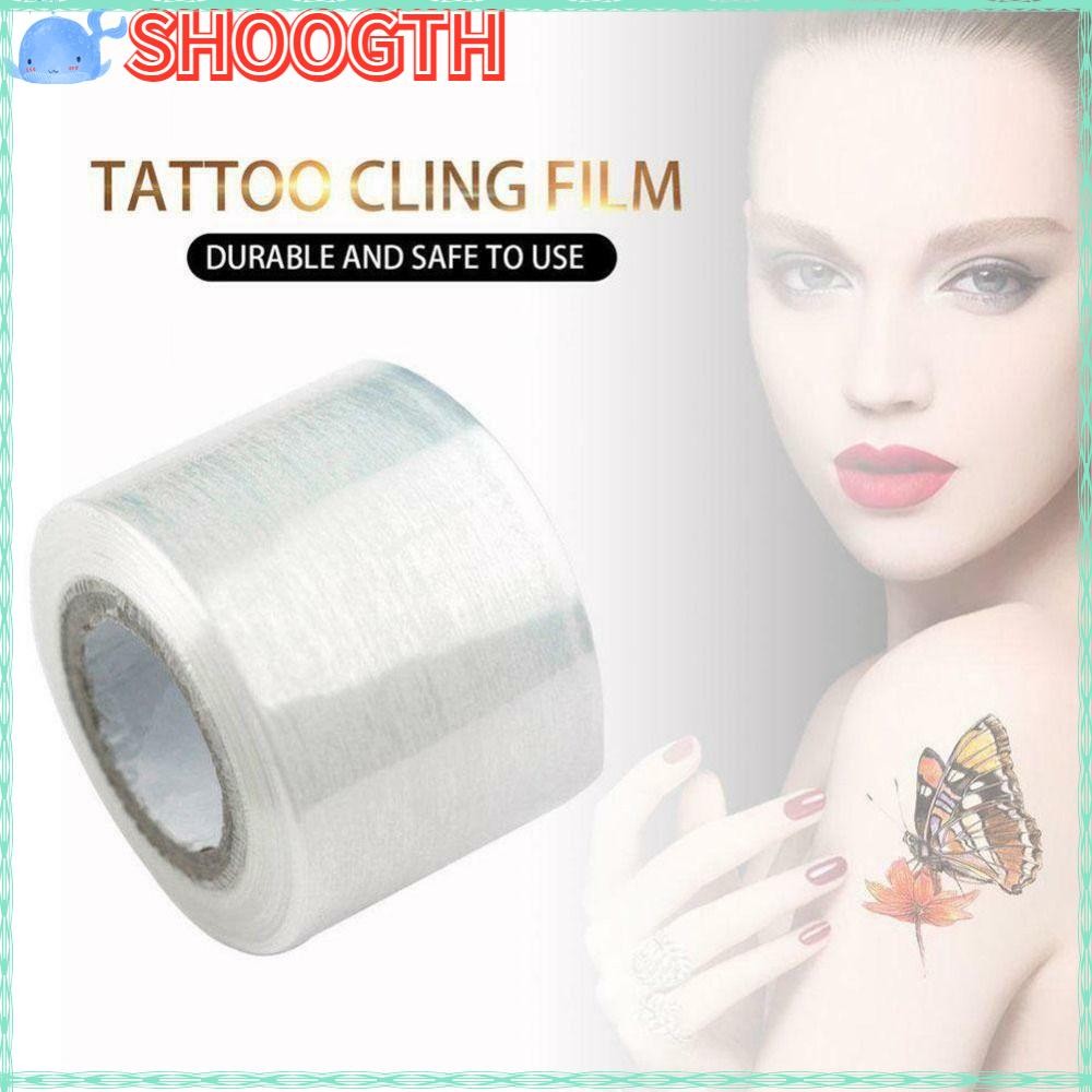 Shogth เย็บปักถักร้อย Cling Wrap, Tattoo แต่งหน้าปลอดสารพิษ Cover Wrap