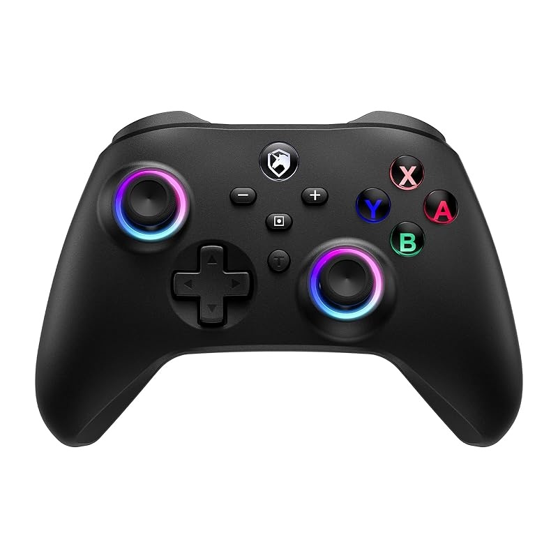 《JAPAN》★Wireless RGB Light Turbo Shoot Controller with Back Buttons and ...