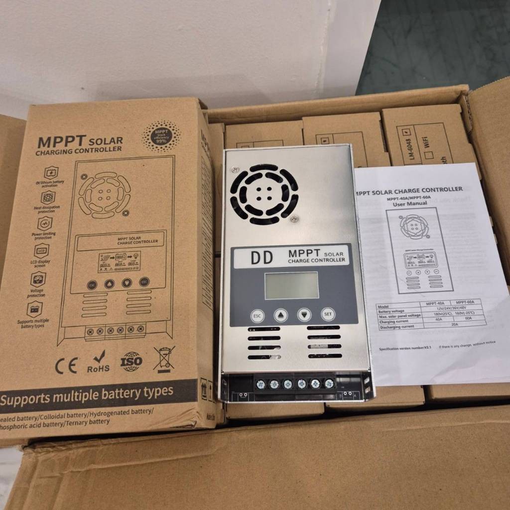 DD MPPT 60A Solar Charge Controller 12/24/36/48V Auto Max Pv ใช้กับ ...