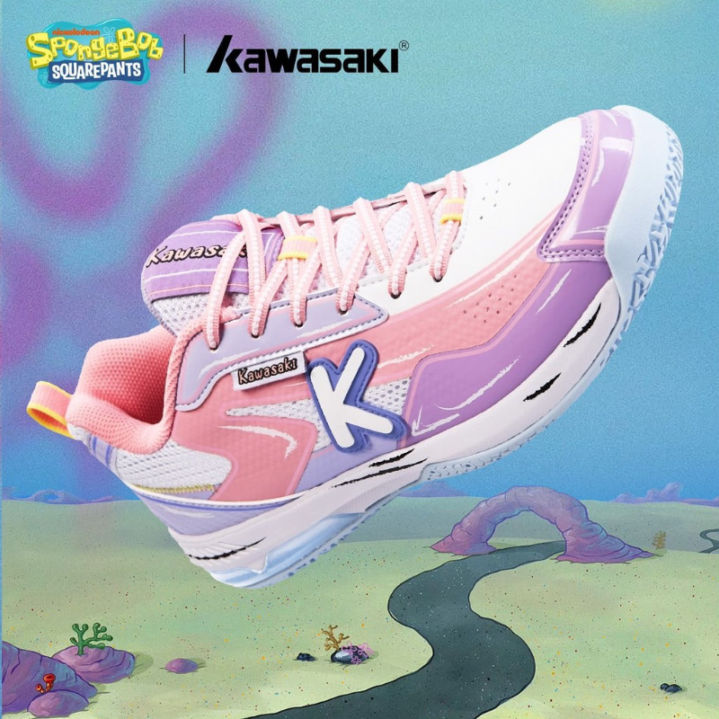 รองเท้ากีฬาตีแบดมินตันKawasaki C32026 รุ่น SpongeBob Patrick Star ...
