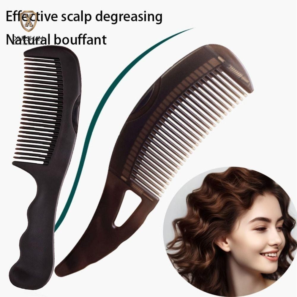 XUESHAN Parting Comb, Anti-Tangling Anti-Static Anti-Dandruff หวีนวด ...