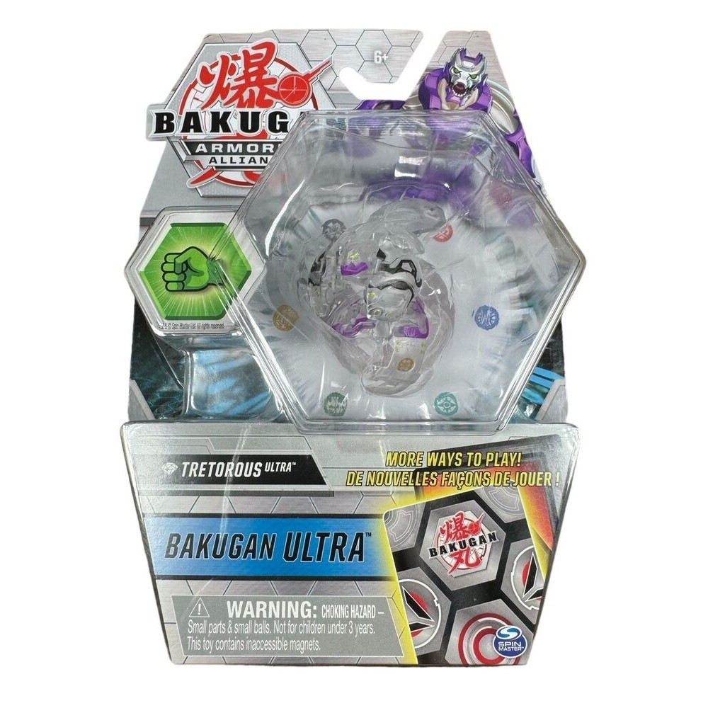 Bakugan Battle Brawlers Armored Alliance Crystal Darkus Tretrous Ultra ...