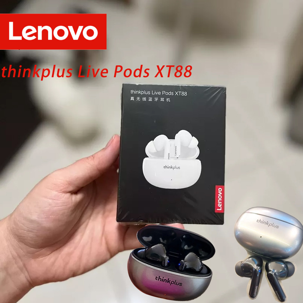 Lenovo XT88 หูฟัง Thinkplus Live Pods XT88 ไร้สายบลูทูธ 5.3 หูฟังตัด ...