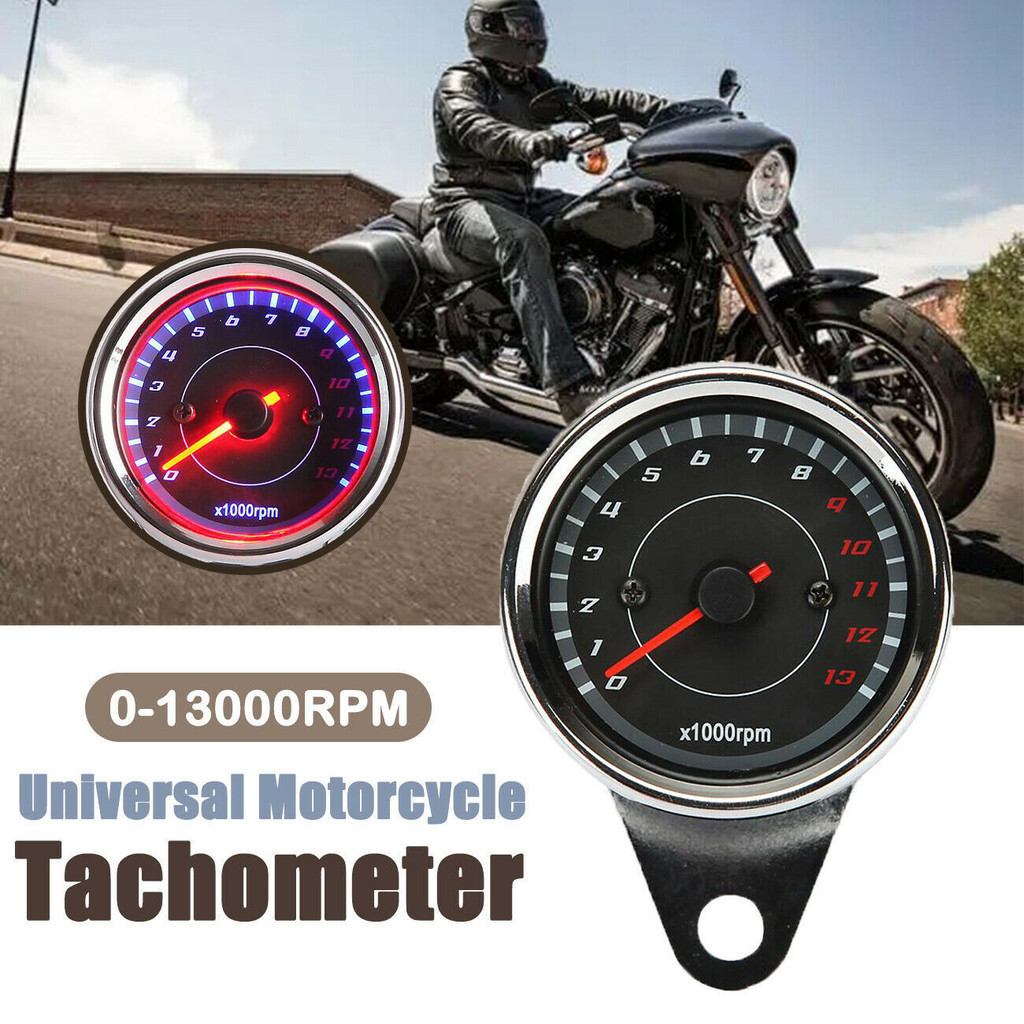 รถจักรยานยนต์ Retro Modification Speedometer เครื่องวัดระยะทาง | Shopee ...