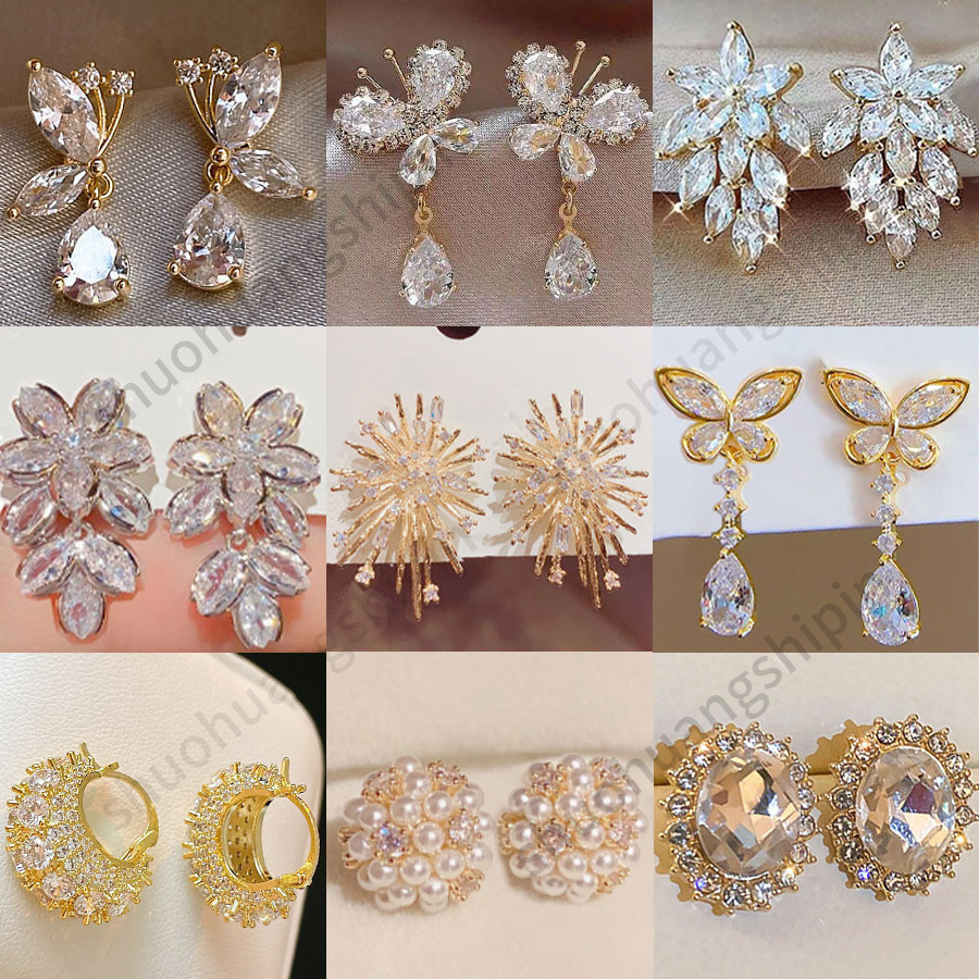 หรูหราประณีต Elegant Firework Shape Rhinestone High-End แฟชั่น Classy ...