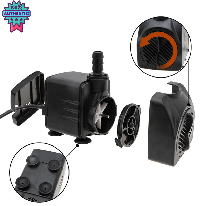 ปั้มน้ำตู้ปลา ปั๊มน้ำตู้ปลา ปั๊มน้ำพัดลมไอเย็น water pump 220V 3W 5W ...