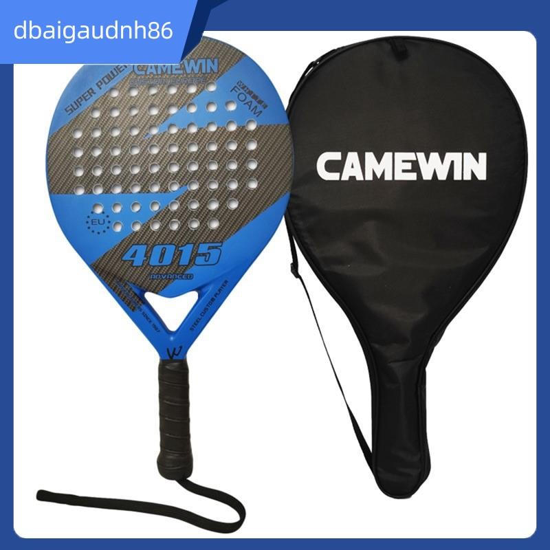 Camwin Padel Racket ทำจากคาร์บอนไฟเบอร์และ EVA ทนทาน เหมาะสำหรับเกมพาว ...