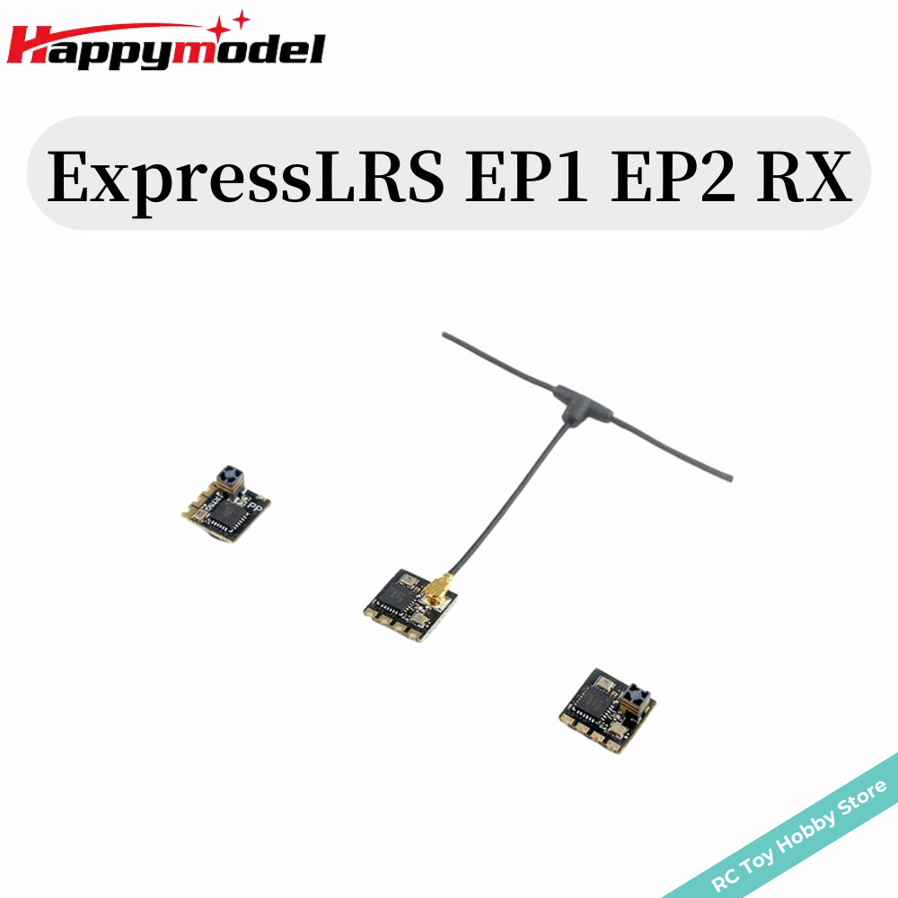 Happymodel Ep1 Ep2 Rx 2.4Ghz Expresslrs ตัวรับสัญญาณ (Elrs) สําหรับ ...
