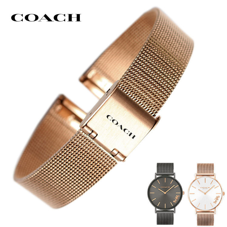 Coach Perry Series Watch Band Steel Belt Stainless Steel Waterproof ...