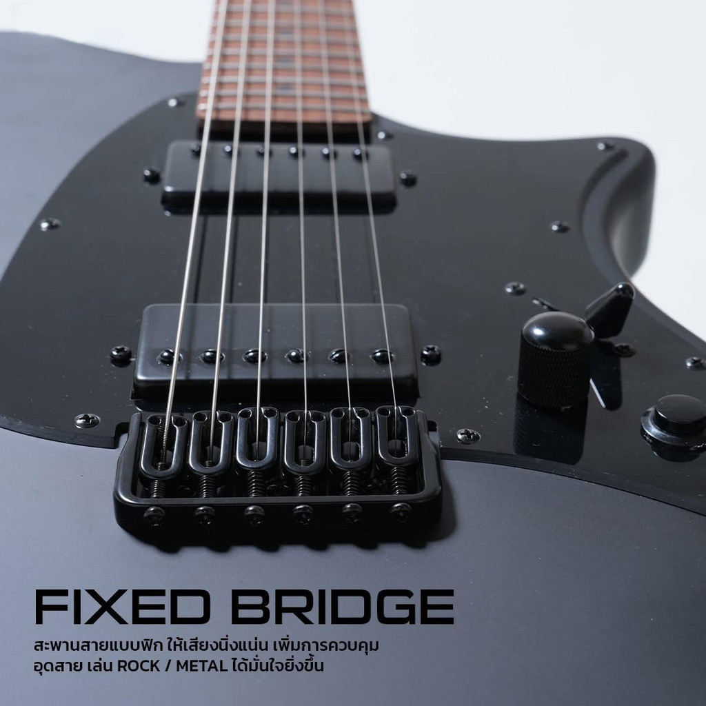Kazuki Black Concept Series Neocaster TL กีตาร์ไฟฟ้า ทรง Tele ปิ๊กอัพ ...