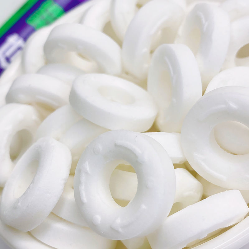 Circle Mint Candy Throat Hard Candy Ice Circle ลูกอมมิ้นต์เย็นที่ ...