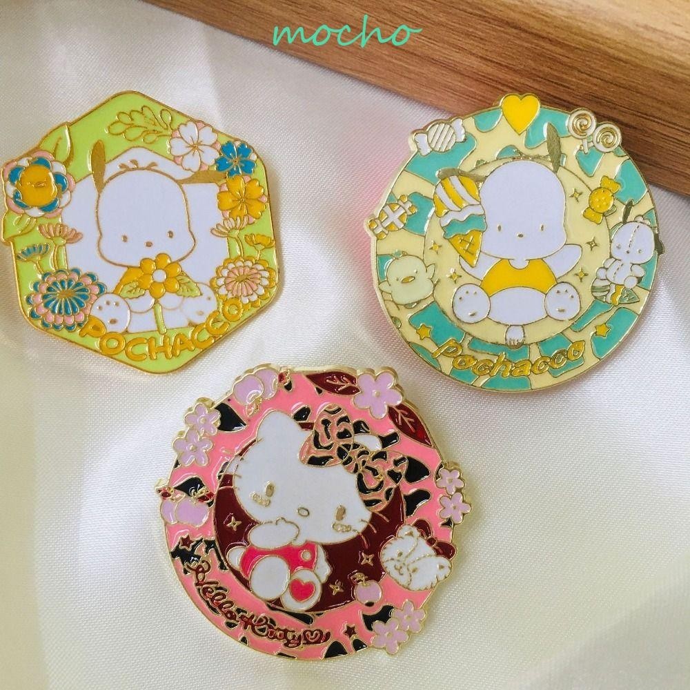 Mocho Kuromi การ์ตูนเข็มกลัด,โลหะ Cinnamoroll การ์ตูนโลหะ Lapel Pins ...