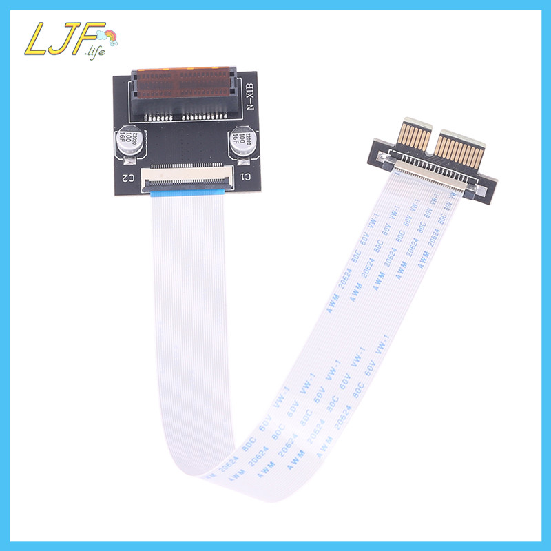 Ljf PCI-e1X FPC PCI-E Express 1X Riser Extension Single Slot สายความ ...