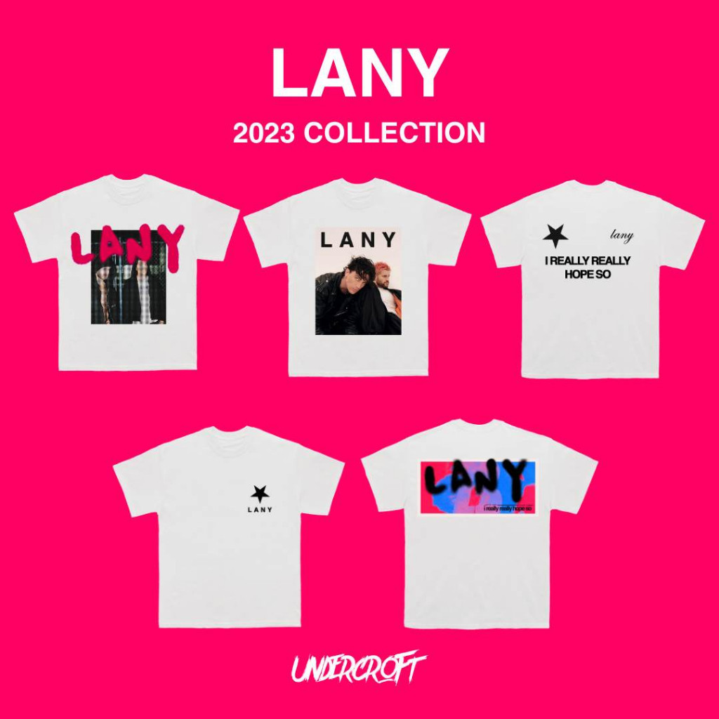 ใหม่ LANY 2023 Collection Merchandise Shirt I REALLY REALLY HOPE SO by ...