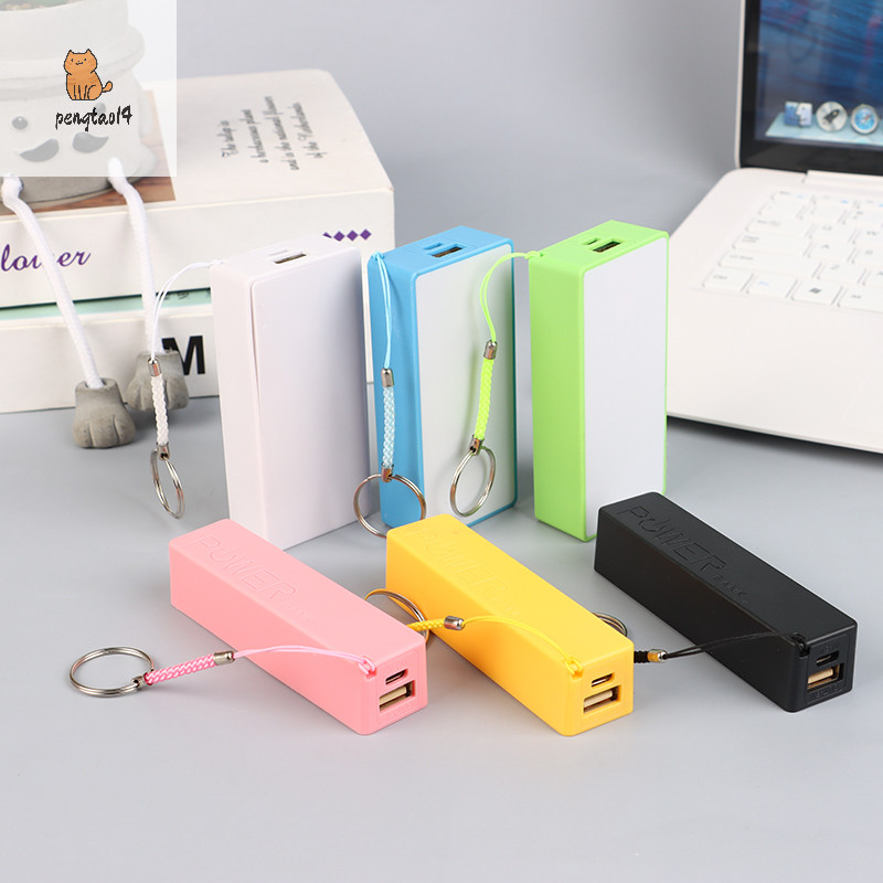 Pengatao14 Mobile Charger Pack For Case DIY Box Protable สีสัน Stroage