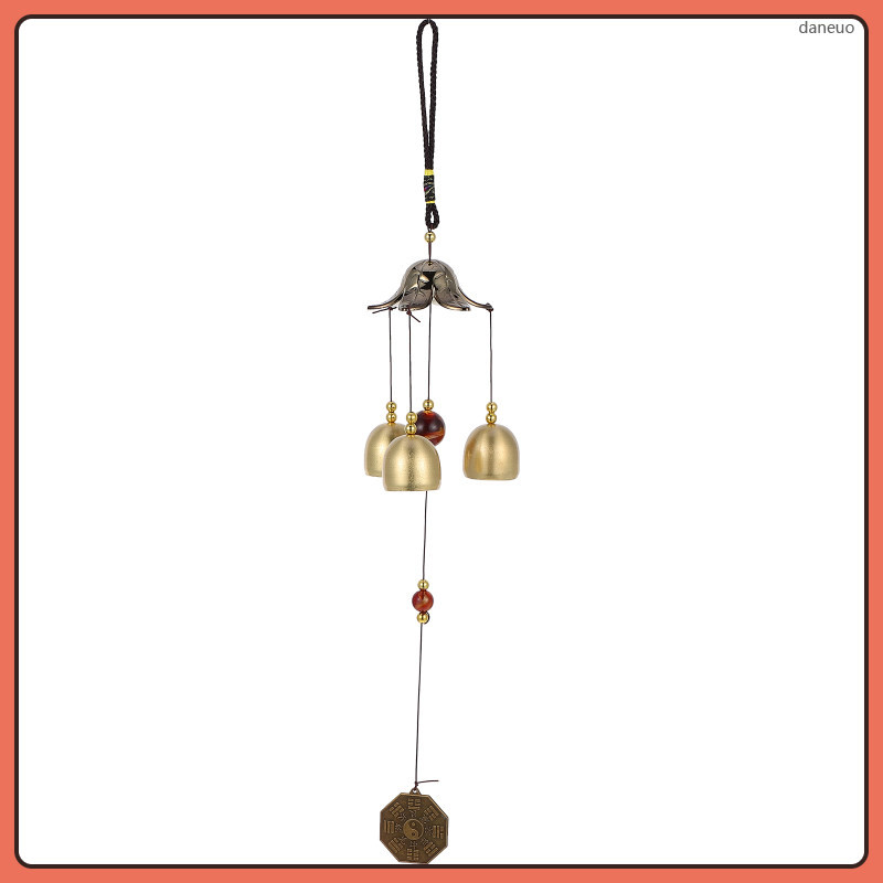 ตกแต่ง Wind Bell จี้แขวน Chime เครื่องประดับโลหะในครัวเรือน 41.00X6