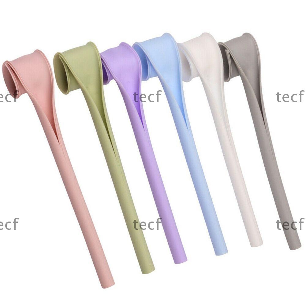 TECF Snap Straw ง่ายต่อการล้างปลอดสาร BPA แบบเปิดได้ | Shopee Thailand