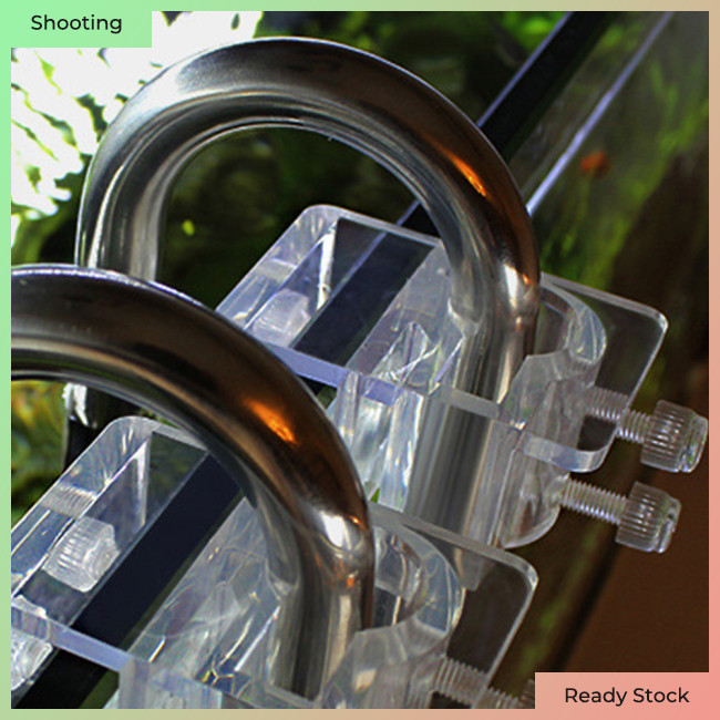 ขายร้อน! อะคริลิคยึดท่อ Clamp Aquarium Fish Tank Inflow Outflow Tube ...
