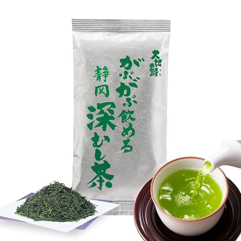 《JAPAN》★Shizuoka Deep Steamed Tea - The Earth's Poem 100g | Shopee Thailand