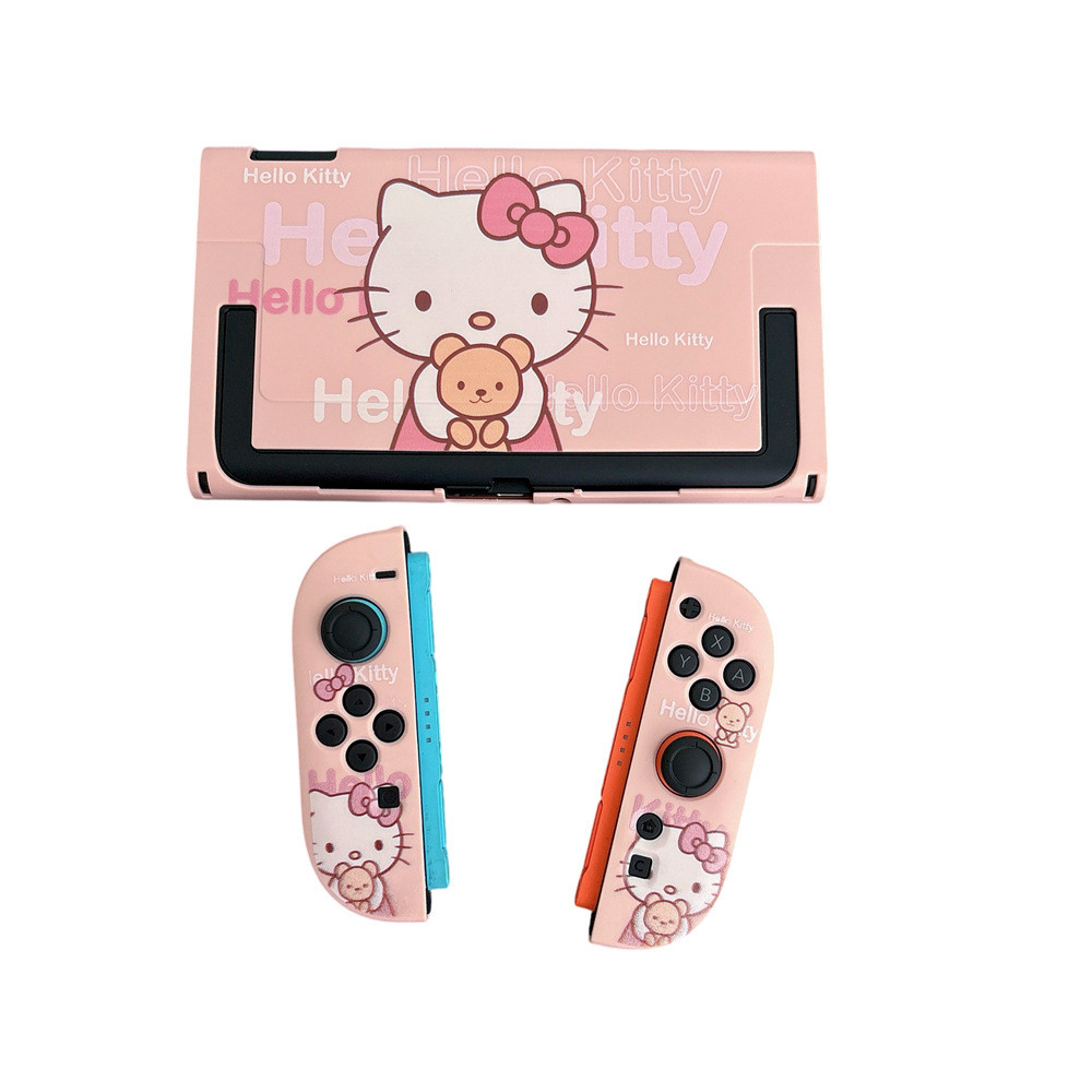 Stitch Hello Kitty เหมาะสําหรับ Nintendo Switch 2 Kulomi เกมคอนโซล PC ...