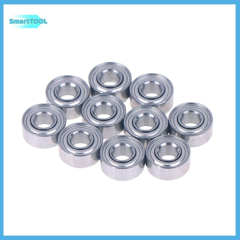 UTZN> 10pcs 683ZZ 3*7*3 มม.แบริ่งขนาดเล็ก Chrome เหล็ก 683 ZZ 2Z 683Z ...