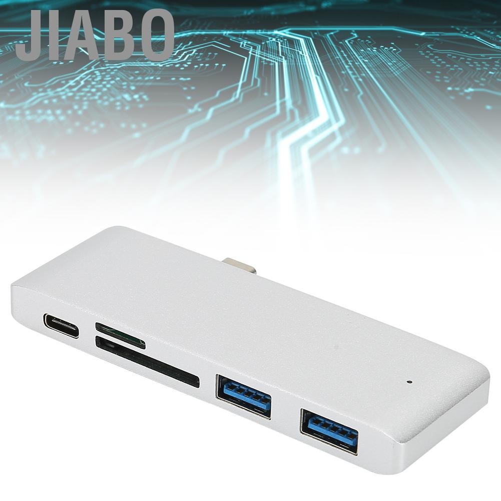 Jiabo USB C HUB ขนาดกะทัดรัดน้ำหนักเบา 5 - in - 1 สำหรับสมุดบันทึก ...