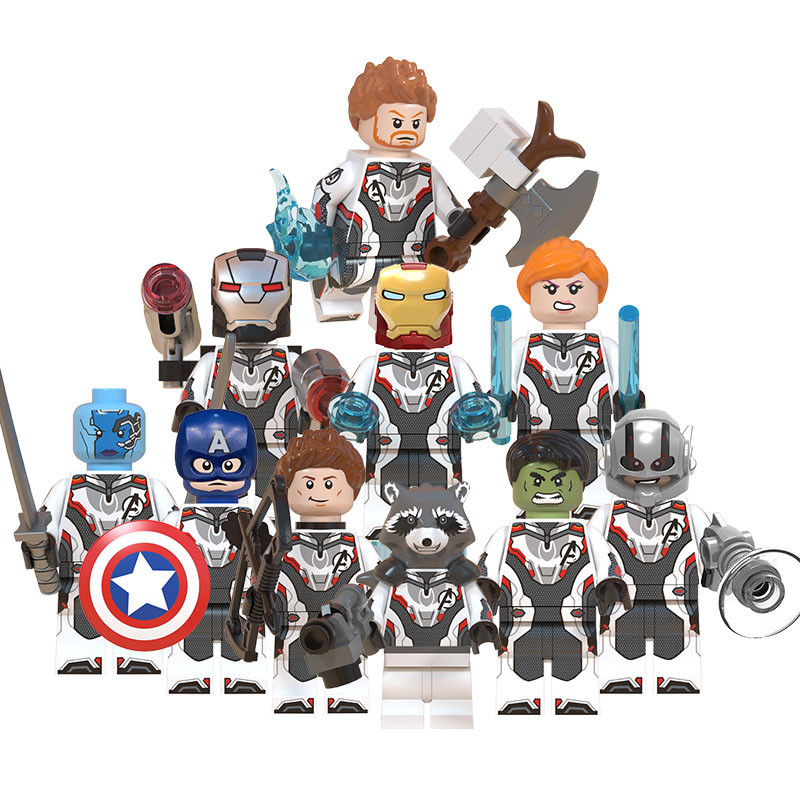 Quantum Space Suit Super Heroes Rocket Raccoon War Machine Mini ...