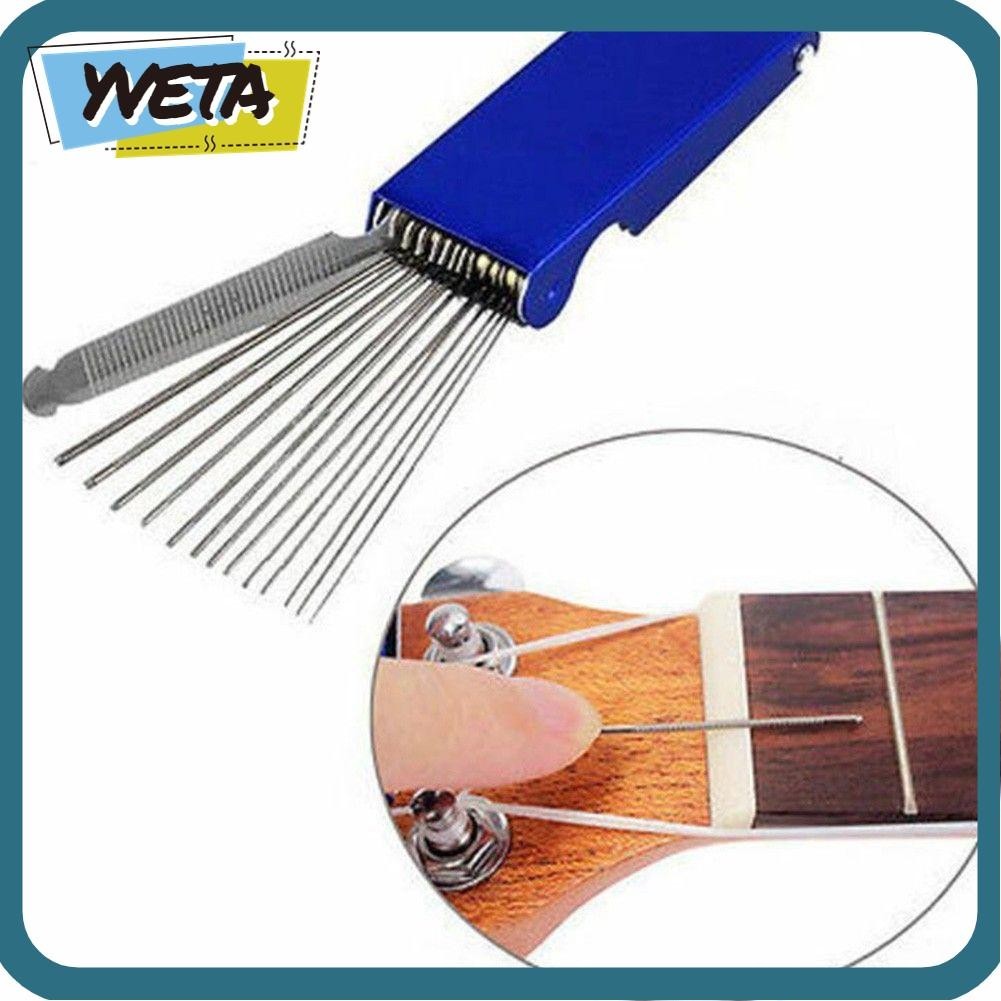 Yveta ชุดไฟล์น็อตกีตาร์ Filing Stringed Instruments Slotting File Kits ...