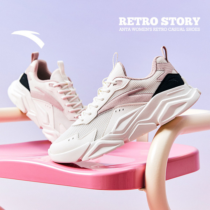 ANTA ผู้หญิง แฟชั่น รองเท้าลำลอง อเนกประสงค์ สเก็ตบอร์ด รองเท้า การเดิน รองเท้า 922428809 — รองเท้ากีฬา แบรนด์ Anta ของแท้ 100% เช็คราคาจาก Shopee Lazada thumbnail 2