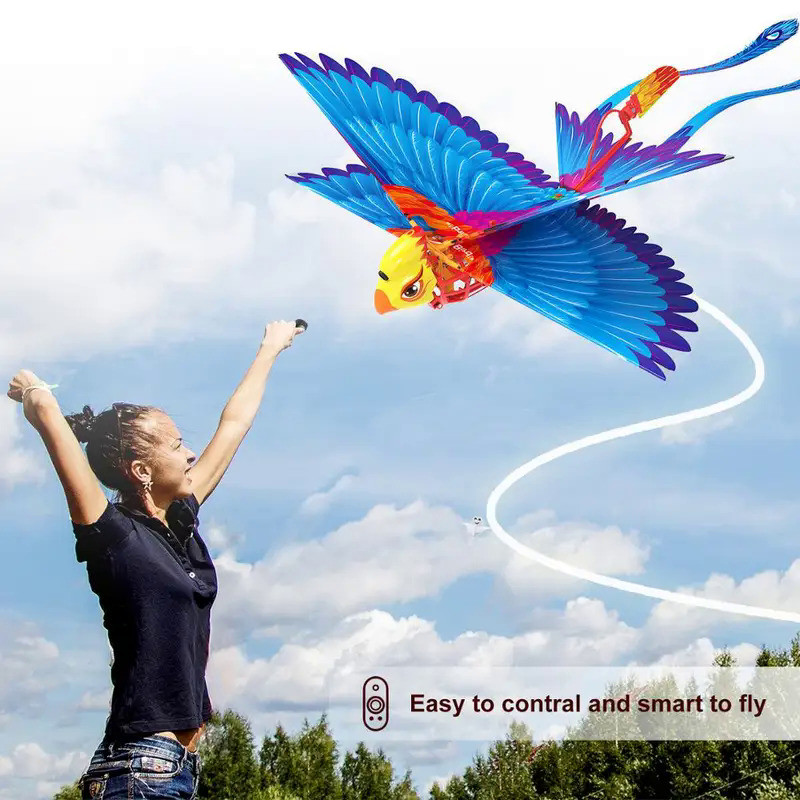 Go Go Bird Remote Control Flying Toy Mini RC Helicopter Drone-Tech Toys ...