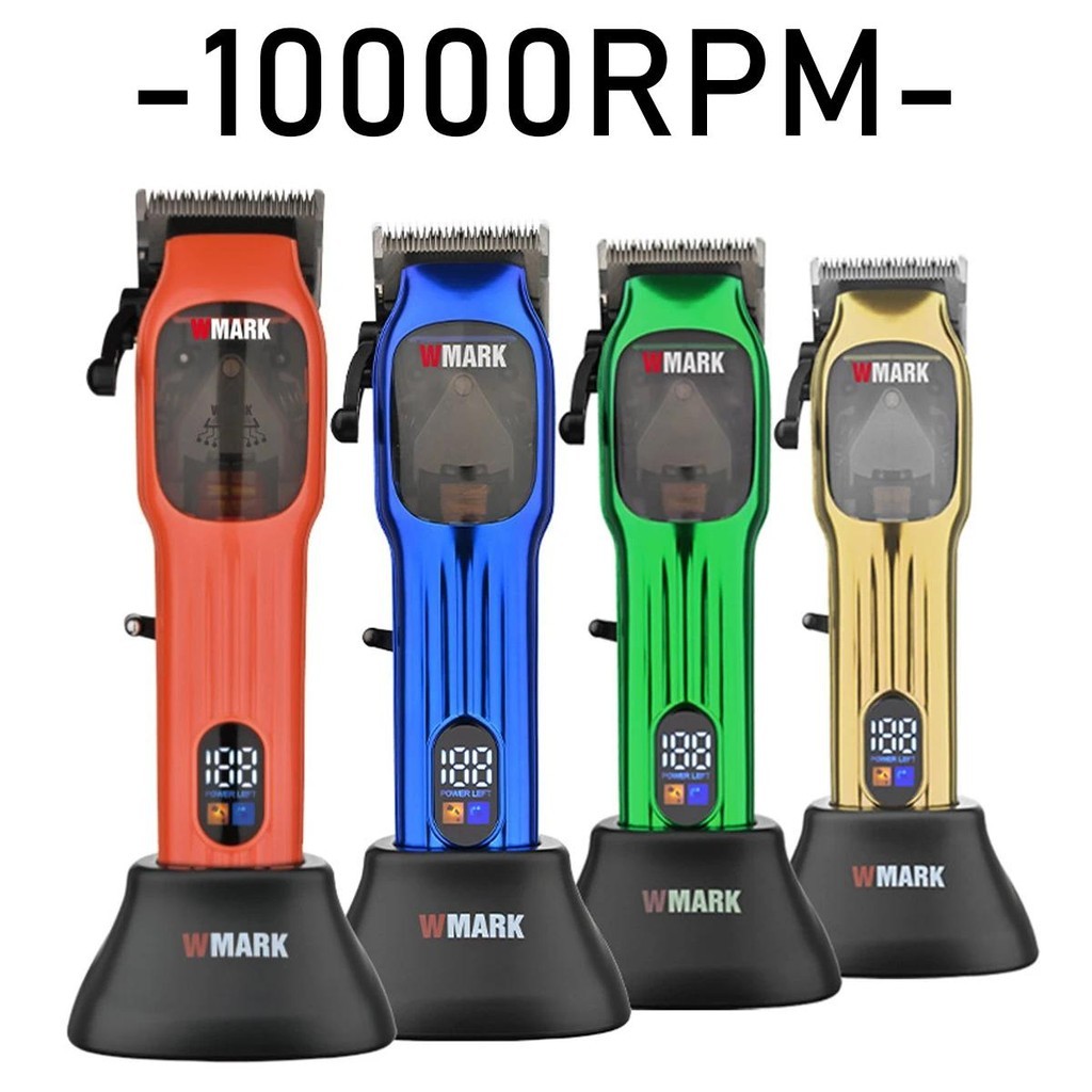 Wmark NG-9006 Professional Hair Clipper สําหรับผู้ชาย - เครื่องตัดไร้ ...