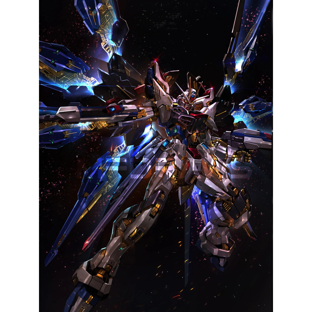 กันดั้มรุ่น MB Limited Strike Freedom MGEX Snow White MG Unicorn ประกอบ ...