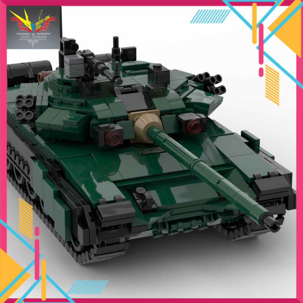 Moc Army Military Tank T90A Camo Assembly Toy | Shopee Thailand