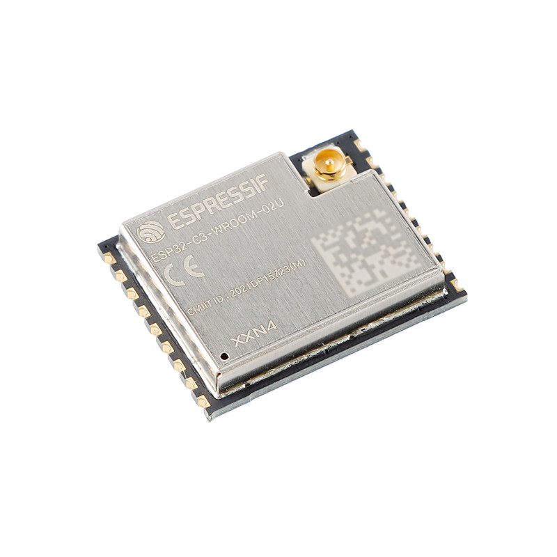ยี่ห้อใหม่ ESP32-C3-WROOM-02U-N4 2.4 GHz WiFi + บลูทูธ BLE5.0 โมดูลไร้ ...